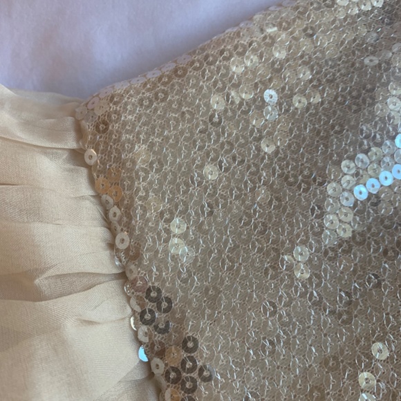 Elegant Fitted Bodice with Embossed Tulle - Picture 2 of 3